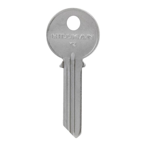 Hillman House of Office Y2-Single Sided Universal Key Blank, Assorted - Pack of 10 - 5937735