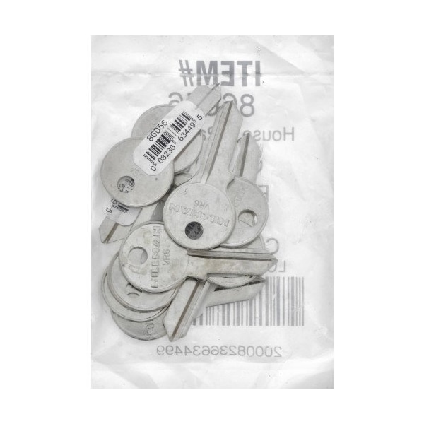 Hillman HILLMAN Traditional Key House/Office Universal Key Blank Single, PK10 - 86056