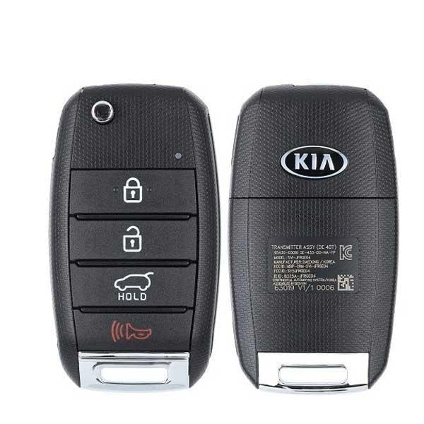 Oem OEM: NEW:  Kia Optima (2016-2018) 4-Button Flip Key / PN: 95430-G5010 / SY5JFRGE04 - RFK-KIA-G5010