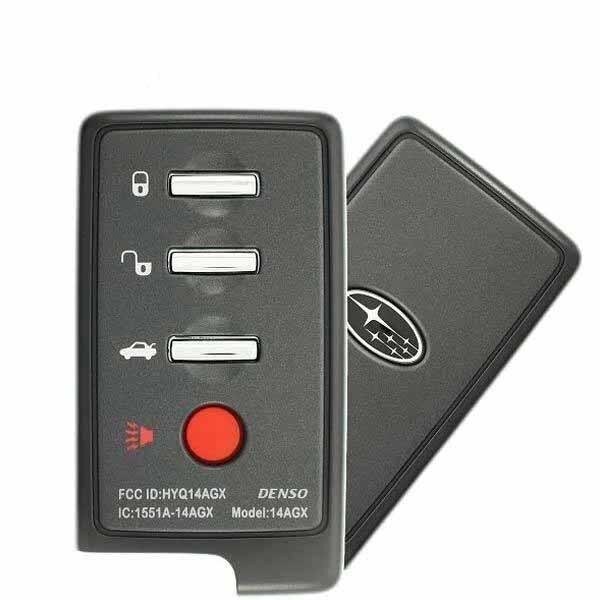 Oem OEM: NEW: SUBARU 4 BUTTON PROXIMITY REMOTE SMART KEY HYQ14AGX / GNE-BOARD / 88835-AJ00A - RSK-SUB-AJ00A