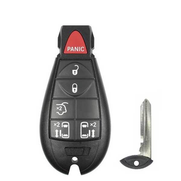 Keyless Factory KeylessFactory:Fobik Remotes:Chryslr/Ddg 6 Button Fobik - RK-CHY-FBK-6