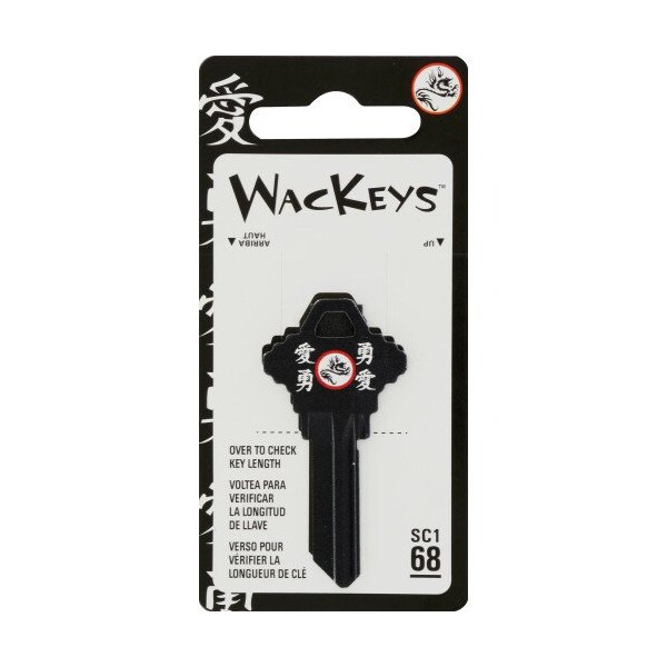 Hillman HILLMAN Wackey Dragon House/Office Universal Key Blank SC1 Single - 89907