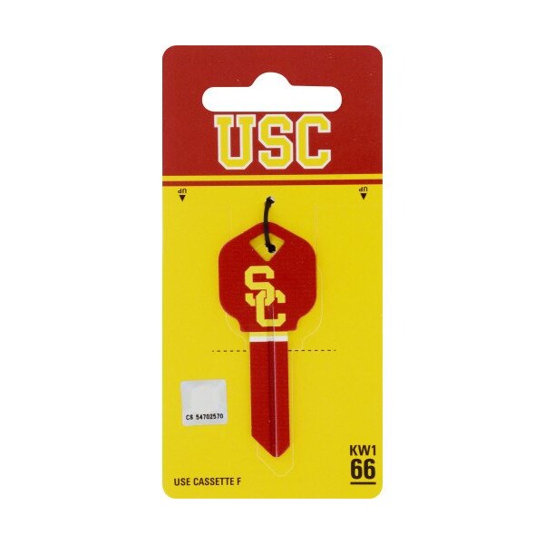 Hillman HILLMAN NCAA Kwikset/66 KW1 House/Office Key Blank KW1 Single - 89226