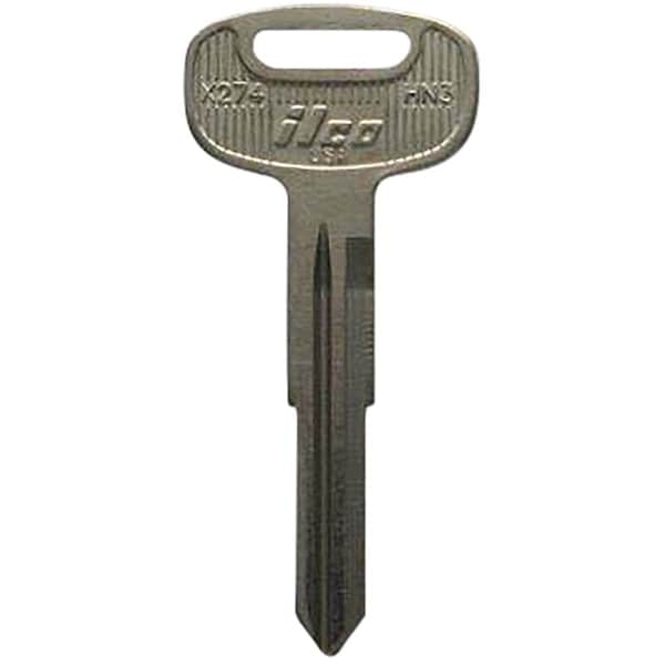 Hillman HILLMAN KeyKrafter Automotive Key Blank 2061 HN3 Double For Hino, PK4 - 532061