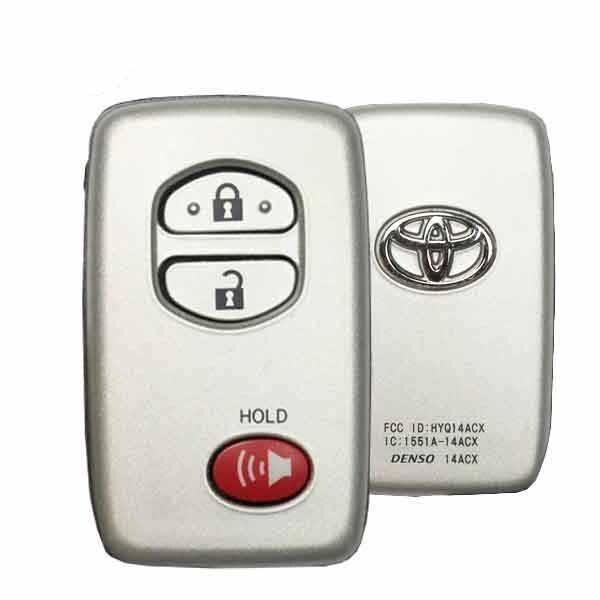 Oem NEW:  Remote Smart Keys:TOYOTA 3 BUTTON PROXIMITY REMOTE HYQ14ACX / GNE BOARD 5290 / 89904-3501 - RSK-TOY-35010