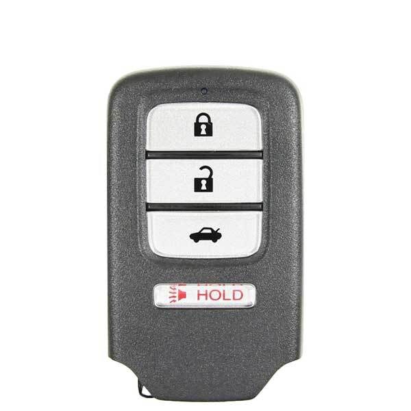 Keyless Factory KeylessFactory: 2013-2015 Honda Accord Civic / 4-Button Smart Key / ACJ932HK1210A - RSK-HON-AC12-4