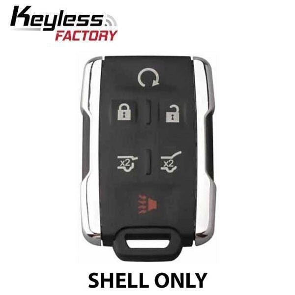 Keyless Factory Chevrolet/GMC 2014-2017 6-Button Remote SHELL in, SILVER M3N-32337100 - ORS-GM-1602-5+1