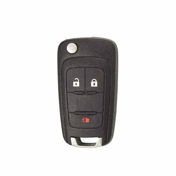 Keyless Factory KeylessFactory: GM 3 BUTTON REMOTE FLIP KEY OHT01060512 - RK-GM-FP3