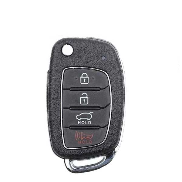 Keyless Factory KeylessFactory: 2016-2019 HYUNDAI TUCSON REMOTE FLIP KEY 4B HATCH / TQ8-RKE-4F25 / PN 95430-D3010 - RFK-HY-TUC19
