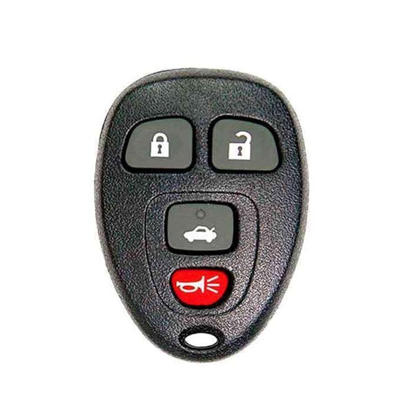Keyless Factory KeylessFactory: GM 2004-2012/ 4-Button Keyless Entry Remote SHELL / KOBGT04A - ORS-GM-09