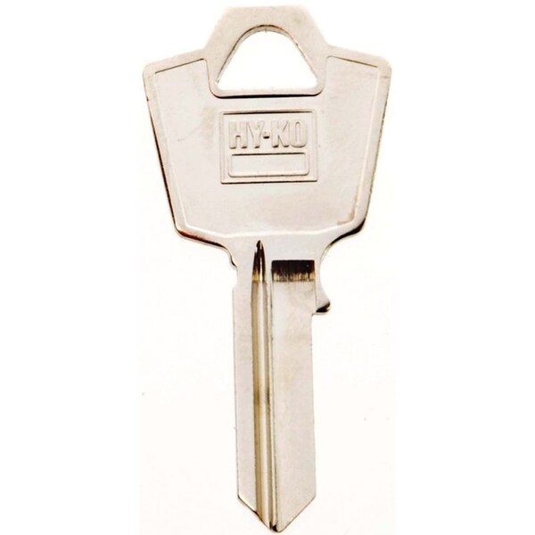 Hy-Ko Key Blank, Brass, Nickel, For: ESP Vehicle Locks - 11010ES9