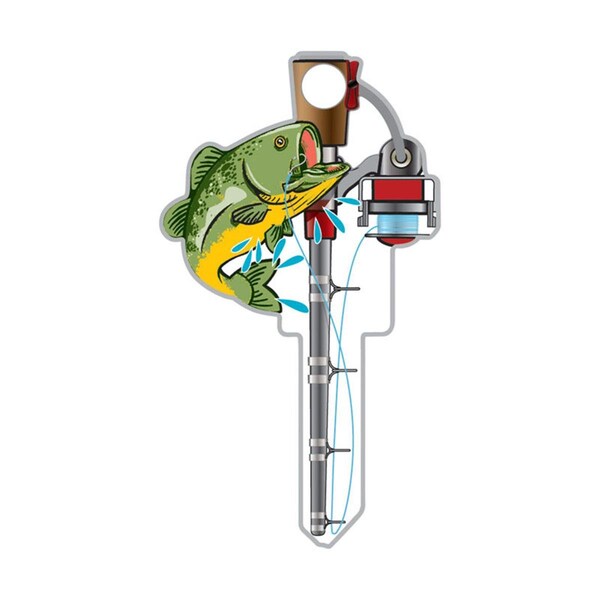 Lucky Line B117S Fishing Key Blank SC1, 5PK - 5660907