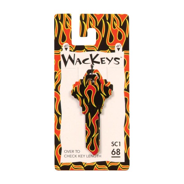 Hillman Wackey House & Office Universal Key Blank, No.68-SC1 - Pack of 6 - 5005161
