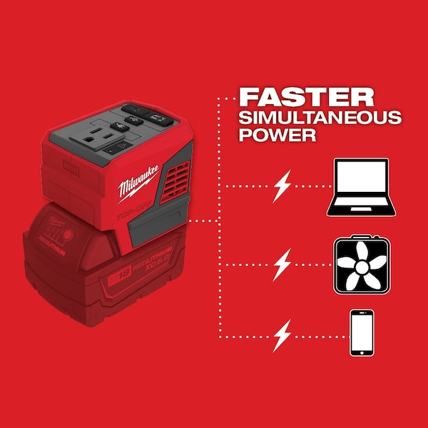 Milwaukee Tool M18 TOP-OFF 175W Power Supply (Tool Only) - 2846-20