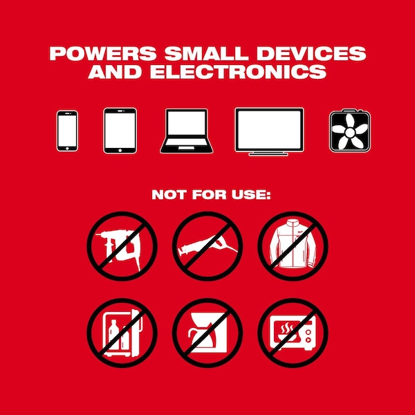 Milwaukee Tool M18 TOP-OFF 175W Power Supply (Tool Only) - 2846-20