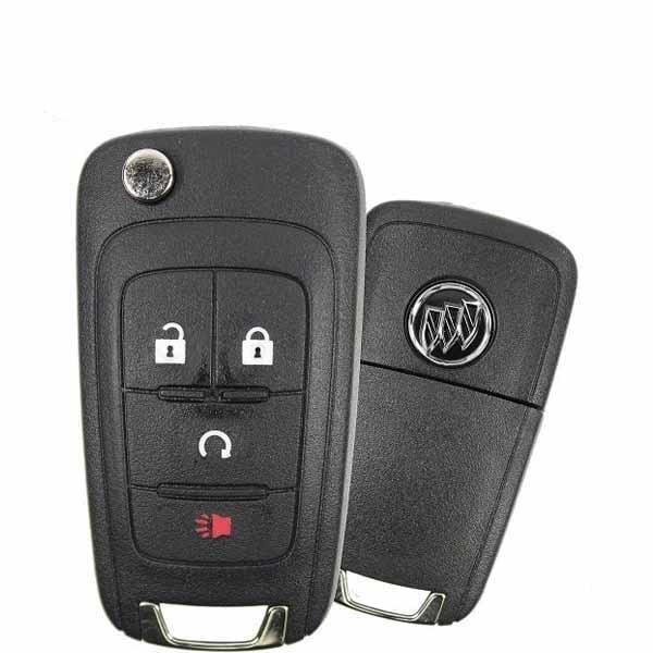 Oem OEM: REF: 2013-2018 Buick Encore Enclave / 4-Button Flip Key / PN 13585814 / AVL-B01T1AC - RK-BUK-AVL-RFB