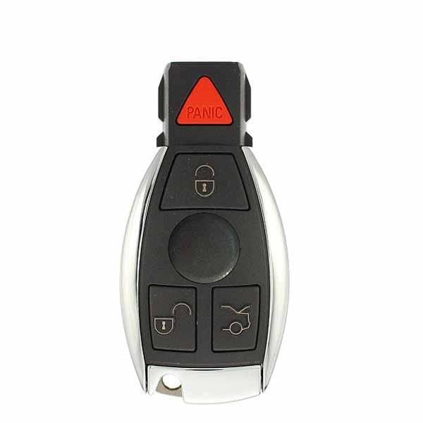 Keyless Factory Keyless Factory: Mercedes Benz 1997-2014 / 4-Button Fobik Key Shell / IYZ-3312 - RHS-MDS-FBK