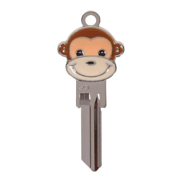 Hillman Hillman 5931589 3D Keys House & Office Blank Single Sided Universal Key for Universal - Pack of 4 - 5931589