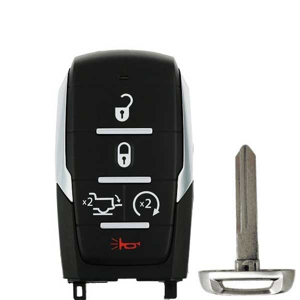 Keyless Factory KeylessFactory: 2019-2020 Dodge Ram 1500 Pickup / 5-Button Smart Key / OHT-4882056 - RSK-DDG-1505