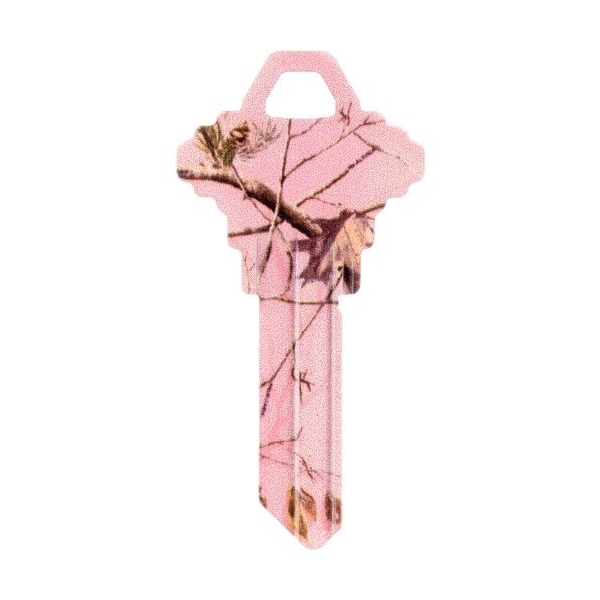 Hillman HILLMAN RealTree Pink House/Office Universal Key Blank SC1 Single - 713160