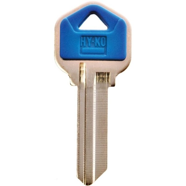 Hy-Ko Key Blank, Plastic, For: Kwikset Cabinet, House Locks and Padlocks - 13005KW1PB