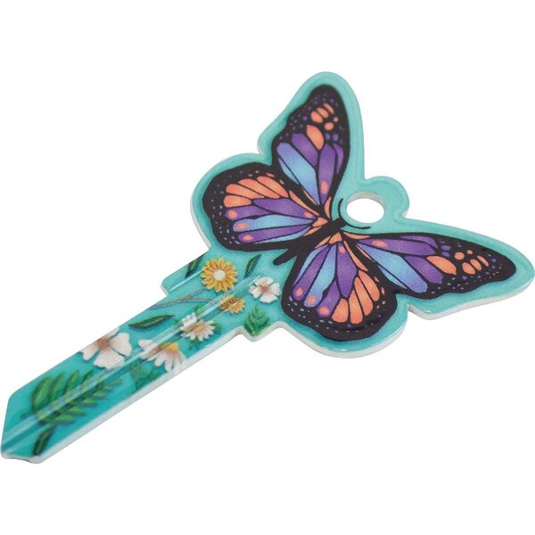 Lucky Line Butterfly Key Shapes Decorative House Key - KW1 - B147K