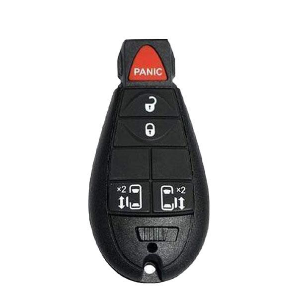Solidkeys SolidKeys: Chrysler, Dodge, Jeep OEM Replacement FOBIK - 5 Button w/ Sliding Van Doors - SLD-CDHBL-G180