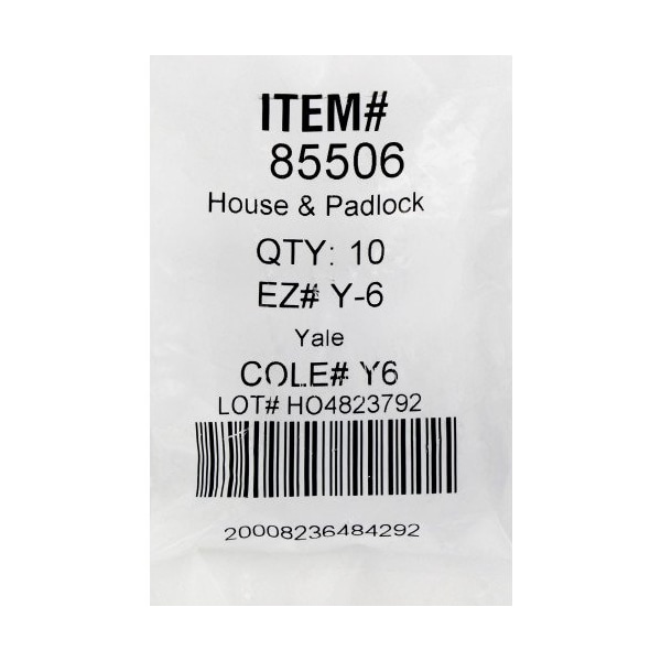 Hillman HILLMAN Y-6 Automotive Key Blank Single - 85506
