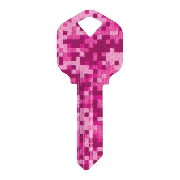 Hillman HILLMAN Wackey Digital Camo House/Office Universal Key Blank Kwikset 66/KW1 Single - 89029