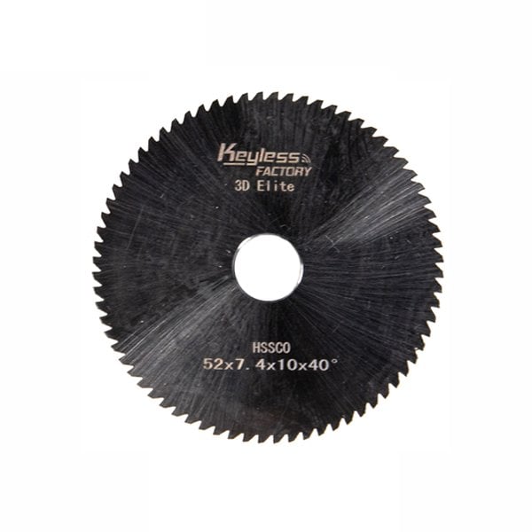 Keyless Factory KeylessFactory: Single Angle Milling Cutter 40 Degree LASER KEY PRODUCTS - KLF-CW-02