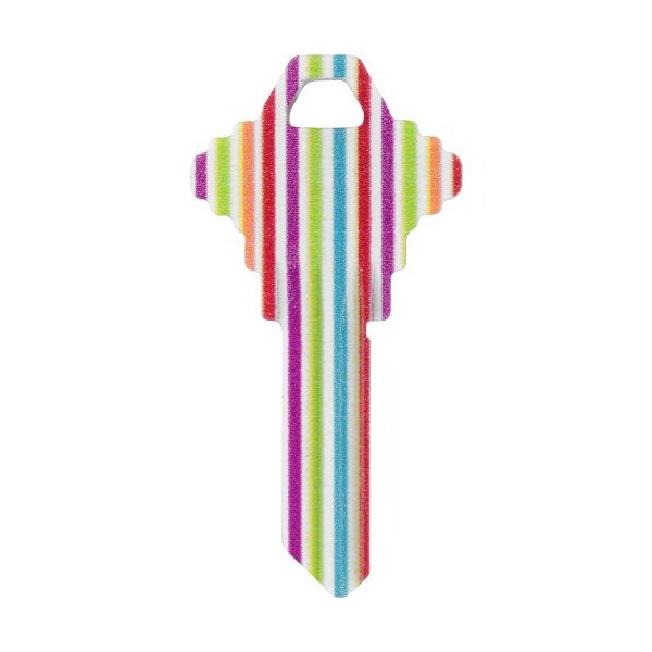 Hillman HILLMAN Wackey Stripes House/Office Universal Key Blank SC1 Single - 86923