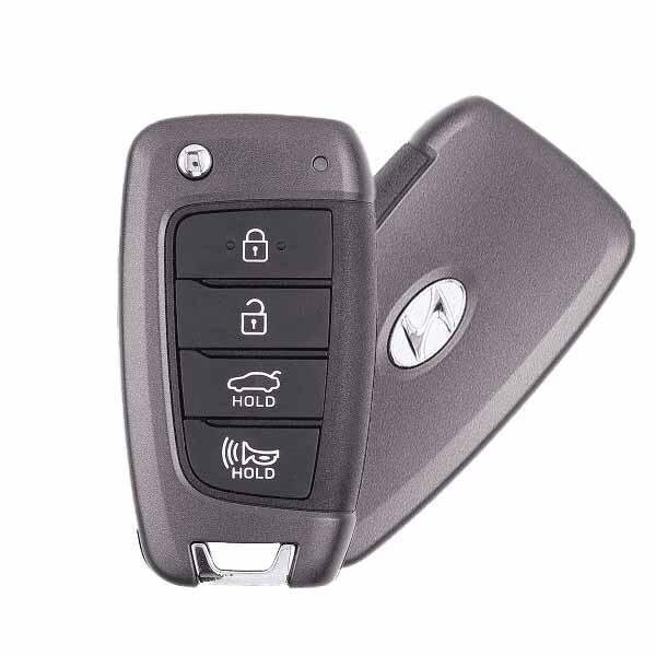 Oem OEM: NEW: 2018-2019 Hyundai Accent / 4-Button Flip Key / PN: 95430-J0700 / NYOSYEC4TX1707 - RFK-HY-J0700