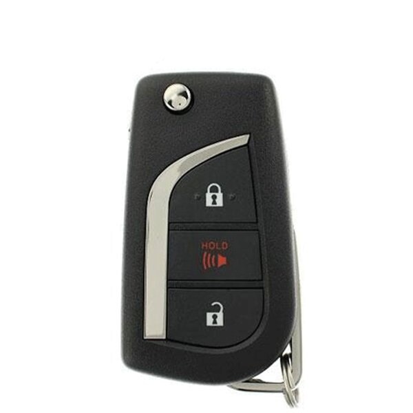 Keyless Factory KeylessFactory: 2018 TOYOTA CAMRY REMOTE FLIP KEY HYQ12BFB /  H CHIP - RFK-TOY-BFB-3