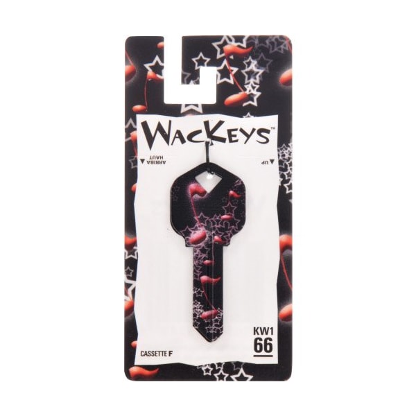 Hillman HILLMAN Wackey Music Notes House/Office Universal Key Blank KW1 Single - 87189