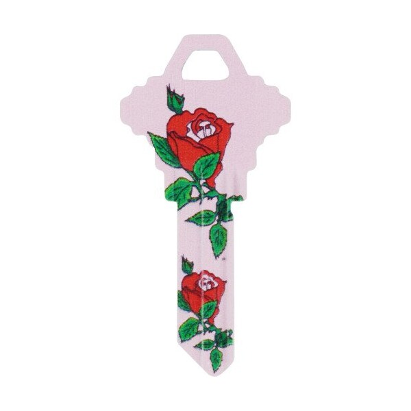 Hillman HILLMAN Wackey Rose House/Office Universal Key Blank SC1 Single - 89917