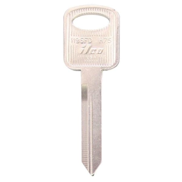 Dormakaba Kaba H75-1196FD Master Key Blank For Ford Crown; Pack Of 10 - 850732