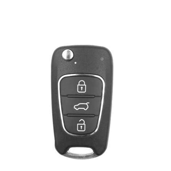 Xhorse Xhorse: Hyundai Style / 3-Button Universal Remote Flip Key for VVDI Key Tool (Wired) - XHS-XKHY02EN