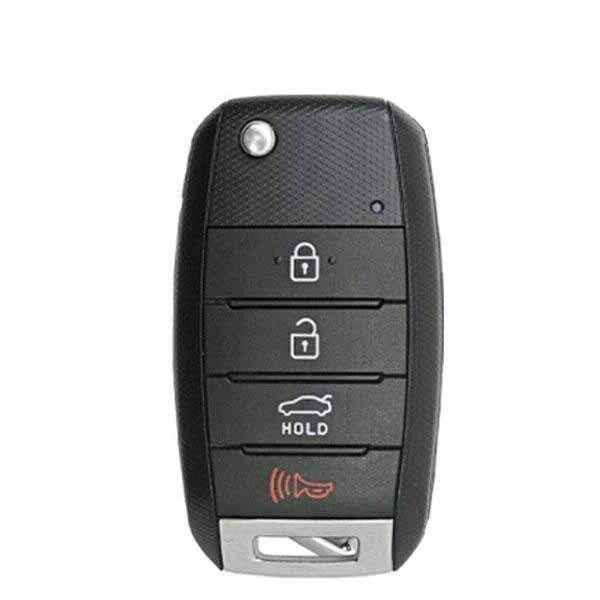 Keyless Factory 4 BUTTON REMOTE KEY REPLACEMENT FOR KIA NYODD4TX1306-TFL 95430-2T560 (NON-TRANSPONDE - RFK-KIA-OPT4