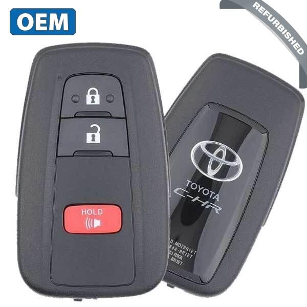 Oem OEM: REF: 2018-2019 Toyota C-HR / 3-Button Smart Key / PN: 89904-F4020 / MOZBR1ET - RSK-TOY131