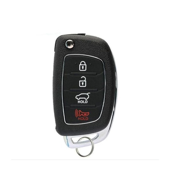 Keyless Factory KeylessFactory: 2013-2016 HYUNDAI SANTE FE REMOTE FLIP KEY 4B HATCH - RFK-HY-SNT