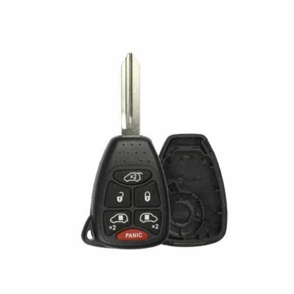 Keyless Factory KeylessFactory: UHShell: RUGGED 6 BUTTON REMOTE KEY SHELL FOR CHRYSLER JEEP DODGE M3N5WY72XX - RHS-CHY-086