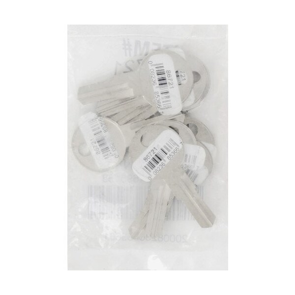 Hillman HILLMAN Traditional Key House/Office Universal Key Blank Double, PK10 - 86721