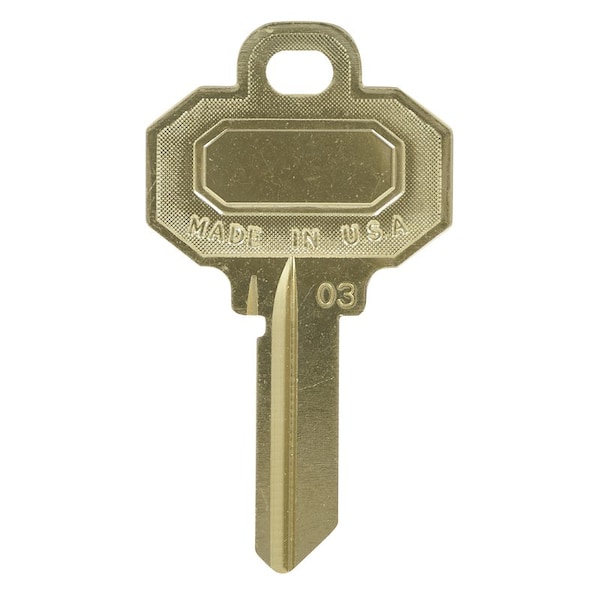 Hillman HILLMAN Baldwin House/Office Universal Key Blank Single, PK10 - 86409