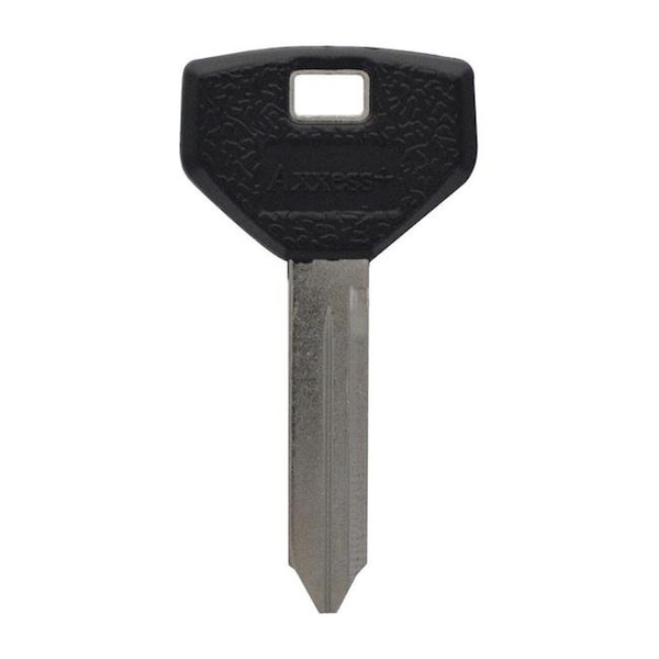 Hillman Hillman 5932868 Key Krafter Automotive Blank 19R1 Double Sided Universal Key for Chrysler - Black & Silver; Pack of 5 - 5932868