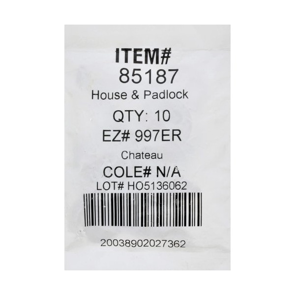 Hillman HILLMAN Traditional Key Padlock Universal Key Blank Single, PK10 - 85187