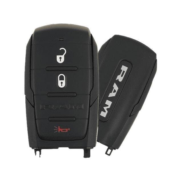 Oem OEM: NEW:  2019 - 2020 Ram 1500 Pickup Smart Key 3B - OHT-4882056 - 433 MHz - Black Sides - RSK-DDG-2804