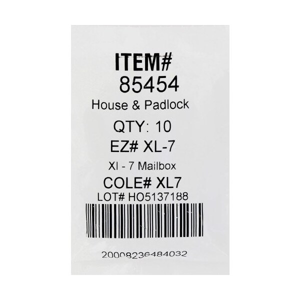 Hillman HILLMAN Mailbox Universal Key Blank XL7 Single, PK10 - 85454