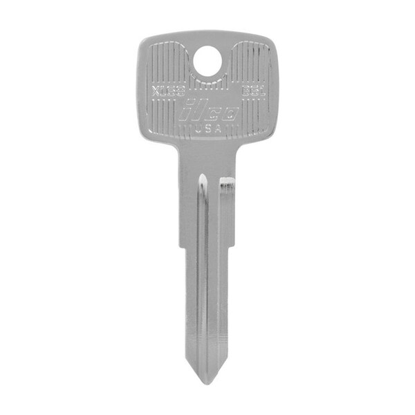 Hillman Automotive Universal Key Blank; 2058 B61 Double Sided for GM - Pack of 4 - 5007089