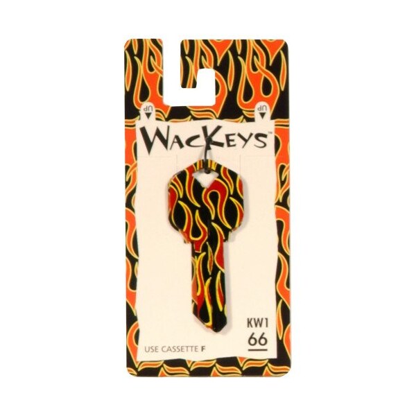 Hillman HILLMAN Wackey Flames House/Office Universal Key Blank KW1 Single - 89047
