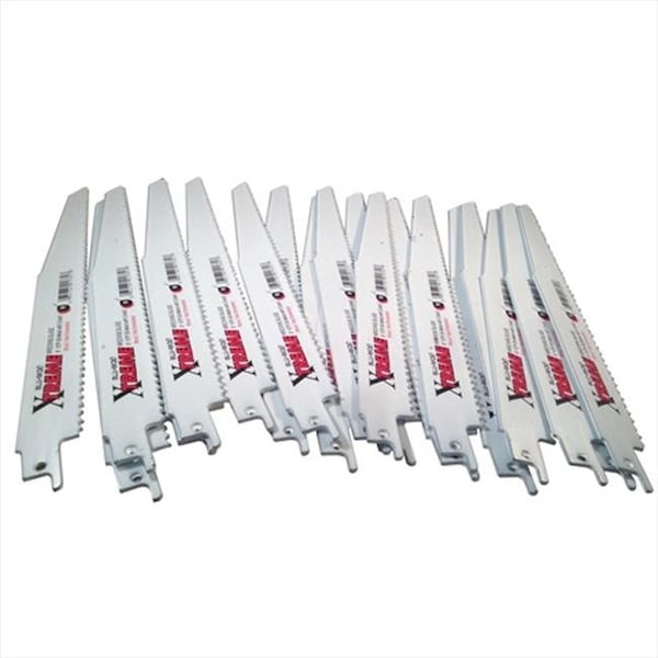 Disston Disston 6487 Blu-Mol 9 In. 6 Tpi Wood Cutting Xtreme Bi-Metal Demolition Reciprocating Saw Blade; 20 Pack - 6487